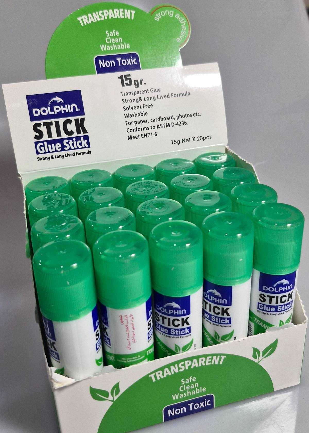 دلفین 4236 - چسب ماتیکی 15 گرم 118-7