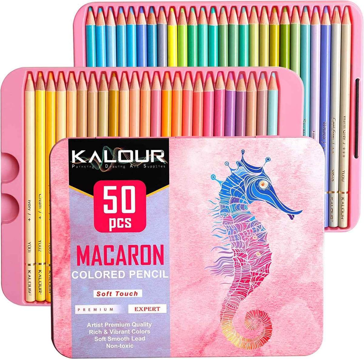 کالر -مداد رنگی 50 فلزی  پاستیلی 46-11