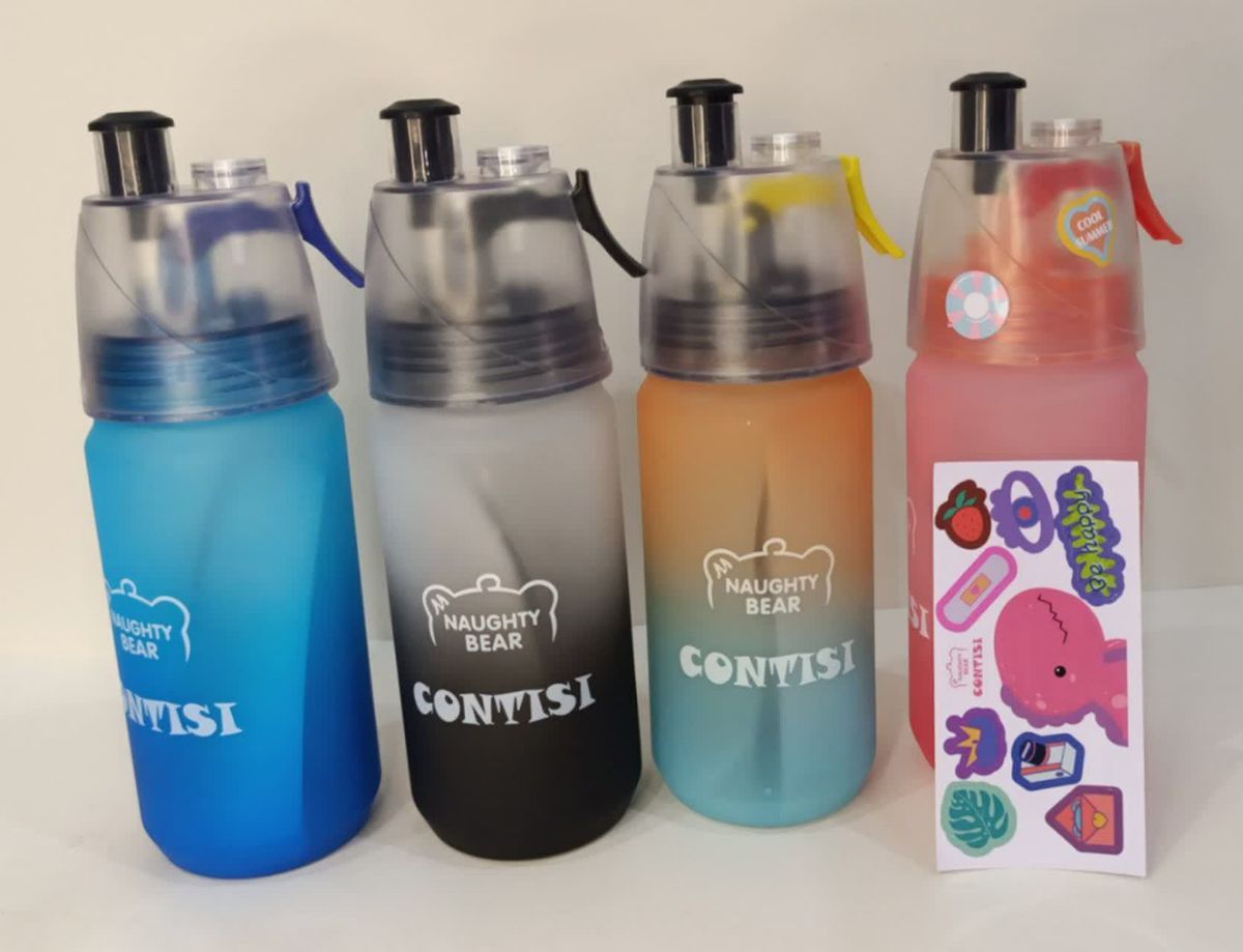 کانتیسی - قمقمه اسپری دار رنگی 39-9