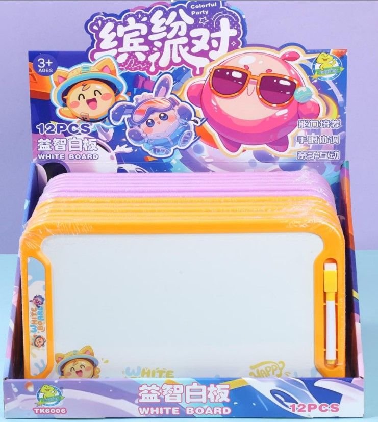 جینگ جینگ 6006 - تخته وایت برد دو رو فانتزی 115-15