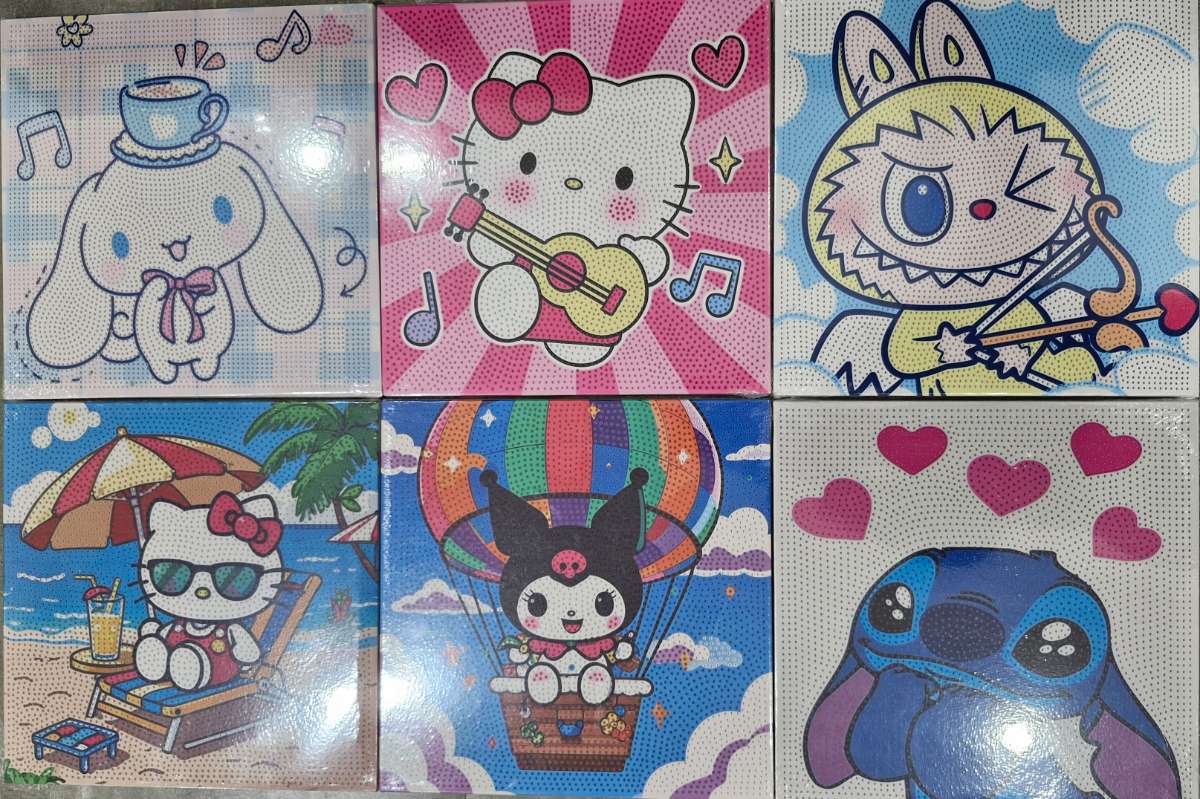 نقاشی الماسی 30*30 طرح جور 150-5