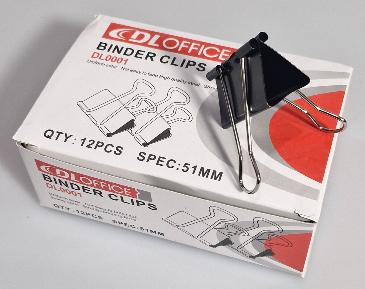 دی ال 0001 - گیره دوبل 51 کارتن 60 ب