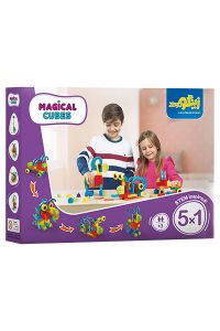 زینگو - مکعب های جادویی 1*5 58 قطعه