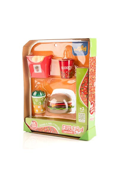 زینگو - بازی ست فست فود برگر و سیب زمینی