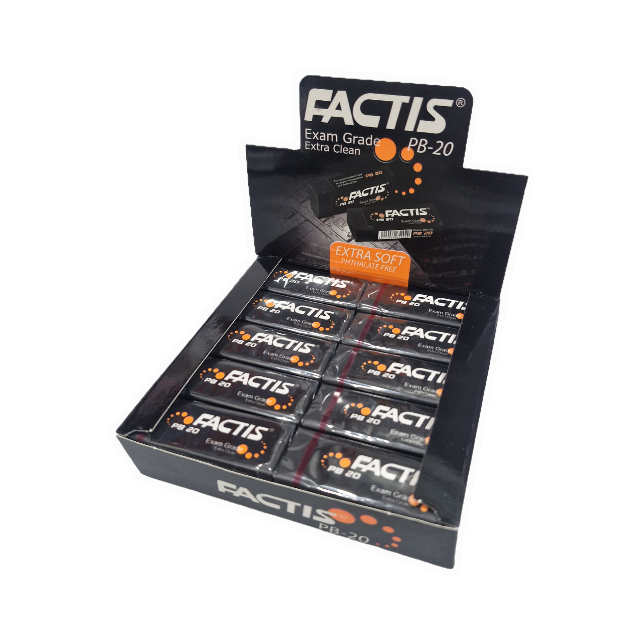 فکتیس pb - پاکن مشکی 20ع