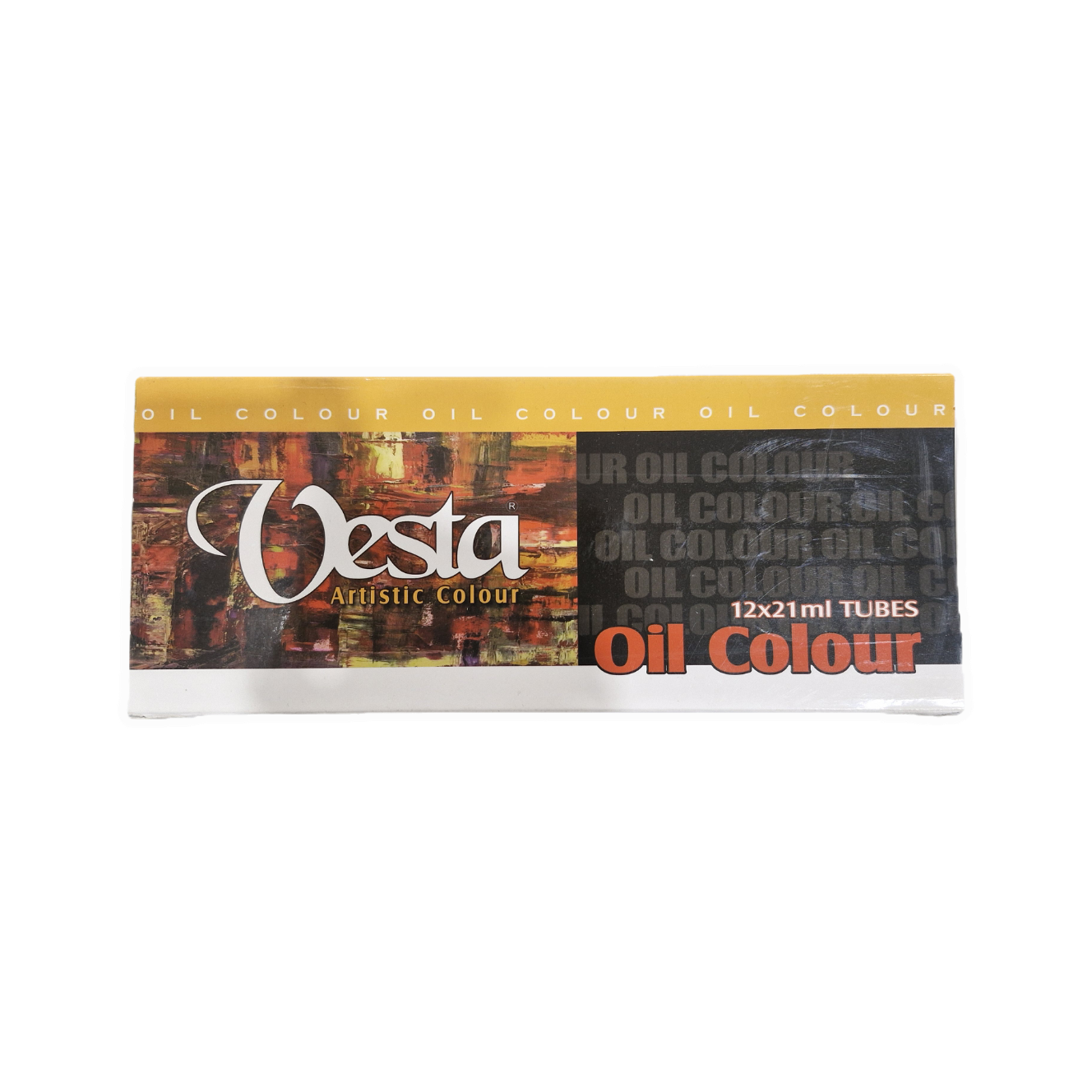 وستا - رنگ روغن 21 میل 12 رنگ