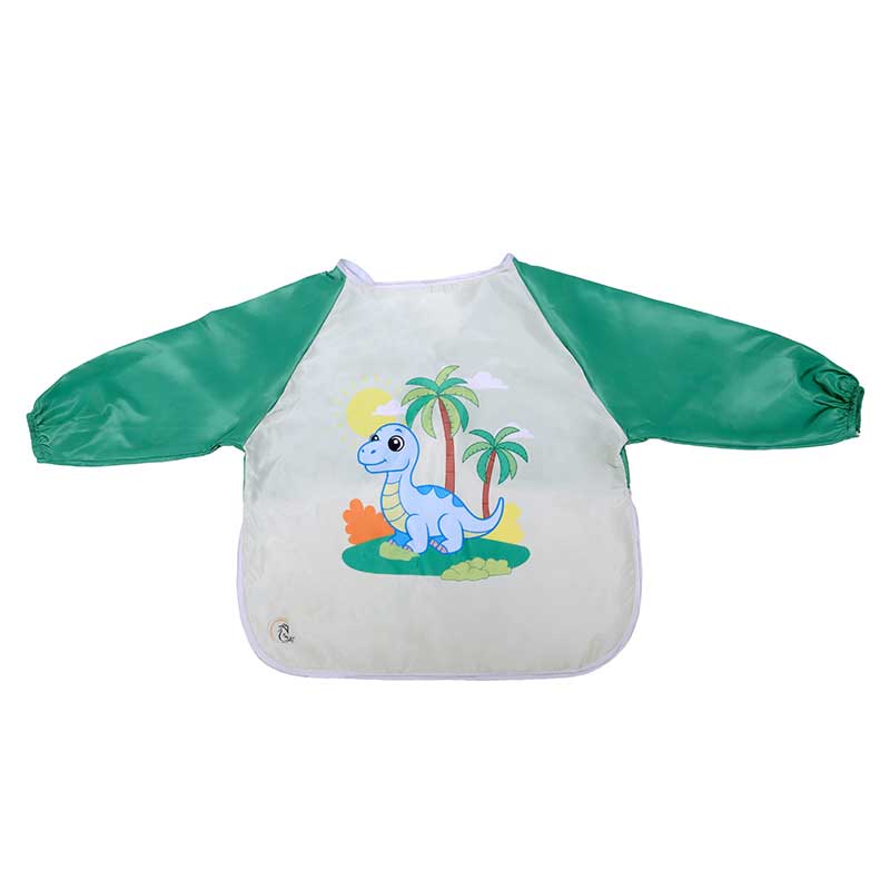 روپوش مهد کودک آستین دار مدل دایناسور